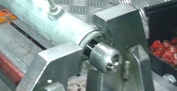 maglownica mocowana na stole diagnostycznym